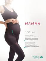 Pėdkelnės moterims Mamma 100, juodos