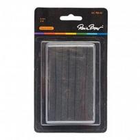 Megzta elastinė juostelė (guma) 9 mm, spalva juoda, 5 m