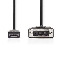 Vaizdo kabelis HDMI M - DVI-D (24 + 1) M, 3m, juodas