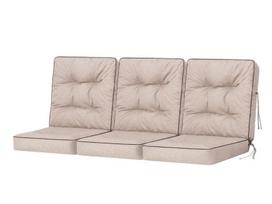 3-jų pagalvių komplektas sūpynėms Hobbygarden Venus 150 cm, smėlio spalvos