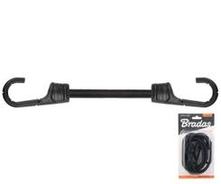 Tvirtinimo elastinė guma su kabliukais Bradas BUNGEE CORD HOOK, 2 vnt., 120 cm