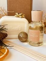 Namų kvapo Ginger rinkinys su Marselio muilu Carbaline, 50 ml