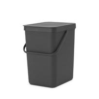 Brabantia šiukšliadėžė, 25 l, pilka