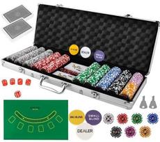 „Texas Strong Poker“ 500 žetonų rinkinys + lagaminas 9538