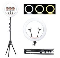 Žiedo formos LED šviesos lempa,35cm,100W