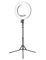 XXL (44cm) Žiedo formos LED šviesos lempa su pultu ir stovu