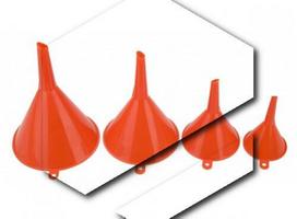 Plastikinių piltuvėlių rinkinys 4 vnt f 50, 75, 95, 115mm