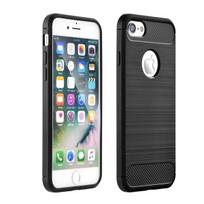 Telefono dėklas Forcell Carbon Case, skirtas Samsung Galaxy S21, juodas