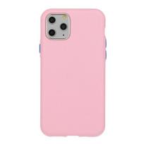 Silikoninis dėklas telefonui skirtas Samsung Galaxy A42 5G, rožinis