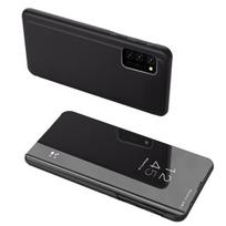 Clear View Case cover for Samsung Galaxy A72, black