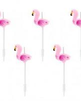 Gimtadienio žvakutės Flamingo