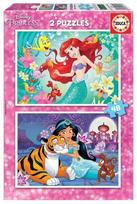 Educa - 2x48 pcs, Ariel & Jasmin (018213)