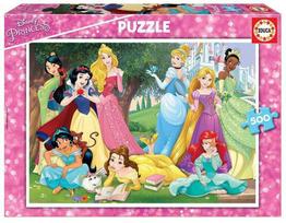 Puzzle - 500 pieces - Disney princesses (017723)