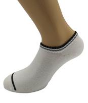 Labai trumpos bambukinės kojinės vyrams Paktas Lightweight Bamboo 1406, baltos, 41-44