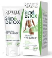 Riebalus deginanti kūno kaukė Revuele Slim & Detox Cream-Mask Fat Burner, 200 ml