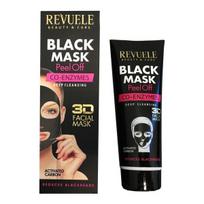 Juodoji kaukė Revuele Black Mask Q10, su aktyvuota anglimi ir kofermentu, 80 ml