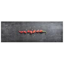 Virtuvės kilimas, 60x300 cm, pilkas
