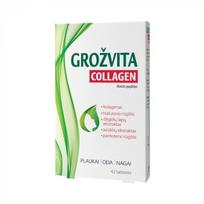 Maisto papildas Grožvita Collagen, 42 tabletės