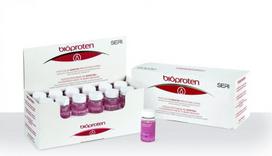 Atkuriamasis losjonas apsaugantis plaukų spalvą su keratinu Farcom Bioproten Protection Lotion Applicable After Hair Dyeing With Keratin 12x10