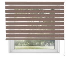 Sieninis roletas diena-naktis DN-04 RUDA, 170x170 cm