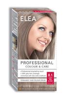Plaukų dažai Elea Professional Colour& Care, 8.1 Light ash blond, 123 ml
