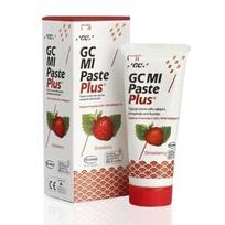 GC Mi Paste Plus Recaldent dantų kremas su fluoru, braškių skonio, 35 ml