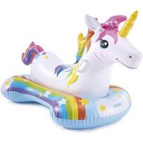 Pripučiamas plaustas Intex Unicorn Ride-On, 163x86 cm