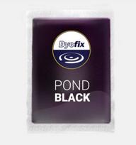 Juodos spalvos dekoratyviniai tvenkinio dažai Dyofix Pond Black prieš dumblius ir vandens piktžoles, 100g tirpus maišelis iki 3m3