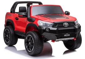 Elektrinis pasivažinėjimas automobiliu "Toyota Hilux" raudonai dažytas