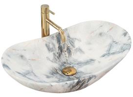 Pastatomas praustuvas REA ROYAL GRANIT 62x36x16, Be praustuvo kojos