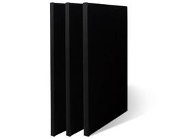 Drobė gruntuota ant porėmio Black, 280g/m2, 24x30 cm