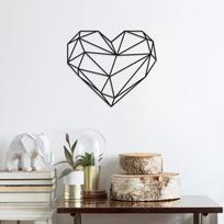 Metalinė sienų dekoracija Heart, 47x40 cm