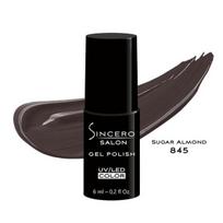 Gelinis nagų lakas "Sincero Salon", 6ml, SUGAR ALMOND, 845