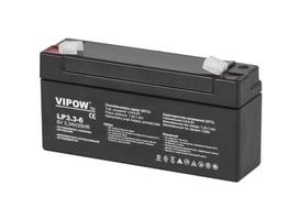 "vipow" gelio akumuliatorius 6v 3,3ah