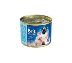 Brit Premium by Nature Trout with Liver konservai katėms 200g