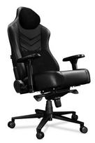 Kompiuterio kėdė Yumisu 2053, kompiuterinių žaidimų žaidėjams, natūrali oda, juoda, 2053 BLACK REAL LEATHER