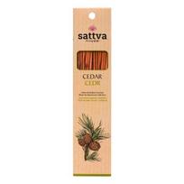 Smilkalų lazdelės Cedar Sattva Ayurveda, 15 vnt