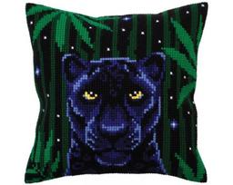 Siuvinėjimo kryželiu rinkinys - pagalvė Collection D'Art 40x40 cm
