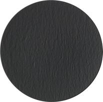 Lėkštė Villeroy & Boch Manufacture Rock Gourmet, 32 cm, juodas porcelianas