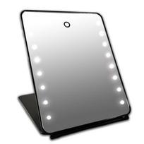 Makiažo veidrodis su stilingu I-Pad dizainu ir 16x LED foniniu apšvietimu Gerard Brinard, 25 x 19 x 2 cm