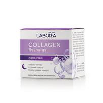 Naktinis kremas su jūriniu kolagenu ir makadamijos aliejumi Aroma Labora Collagen Recharge, 50 ml