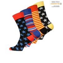 Kojinės vyrams Vincent Creation Stars & Stripes, 4 poros, 41-45