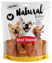 Best Friend Natural Bites šunims vištienos filė juostelės, 750 g