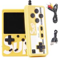 Žaidimų konsolė Sup Game Box konsolė, geltona