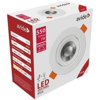 Avide LED Lubinis šviestuvas 7W 3000K Ø90mm, apvalus