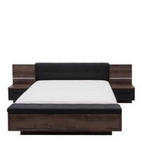Lova Forte Recover, 160x200 cm, tamsiai ruda