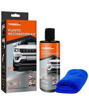 VISBELLA nedažyto plastiko atnaujinimo rinkinys (150 ml +servetėlė)