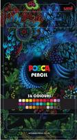 Spalvoti pieštukai Posca, 36 vnt.