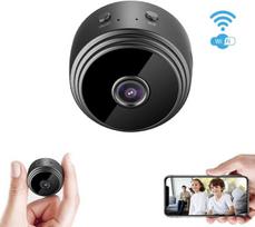 Mini WIFI vaizdo stebėjimo kamera HD, juodas