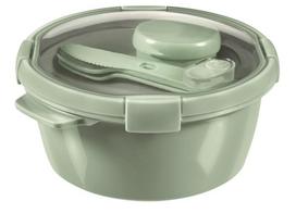 Maisto saugojimo indas Lunch Kit apvalus Smart Eco To Go, šviesiai žalias, 1,6 l